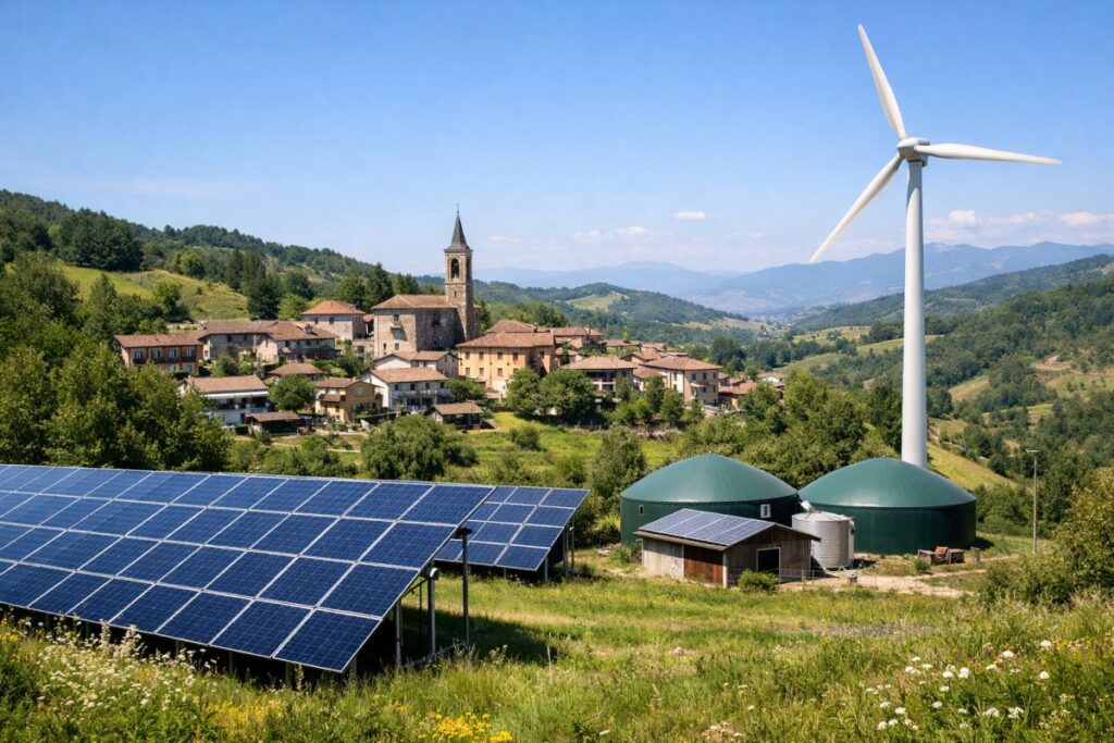 L’uso delle comunità energetiche comunita energetiche piccoli comuni